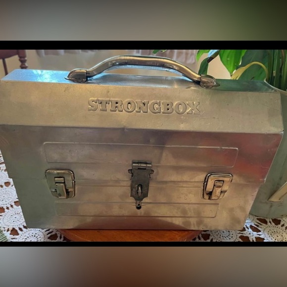 Strongbox Other - Vintage Aluminum Strongbox Lunchbox